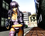 Ghost in the Shell: Stand Alone Complex - PSP Artwork