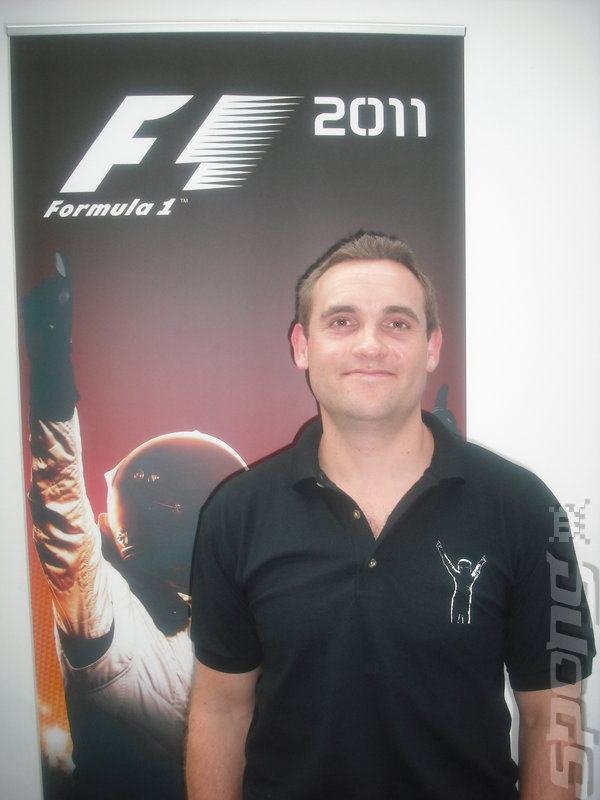 F1 2011: Senior Producer, Paul Jeal Editorial image