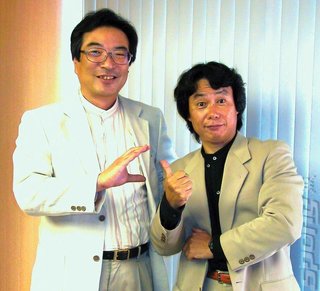 Miyamoto and Toru Iwatani ... from the good old days.