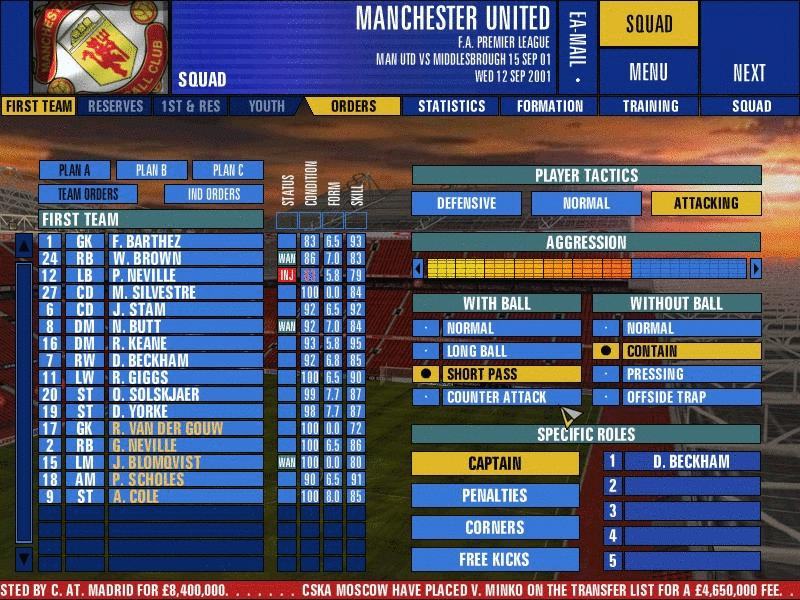 Virtual Premier League Game Predictions