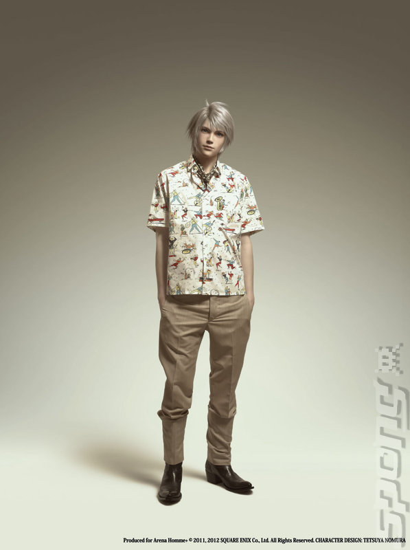 Final Fantasy Characters Showcase Prada 2012 Men�s Spring / Summer Collection in Collaboration First News image