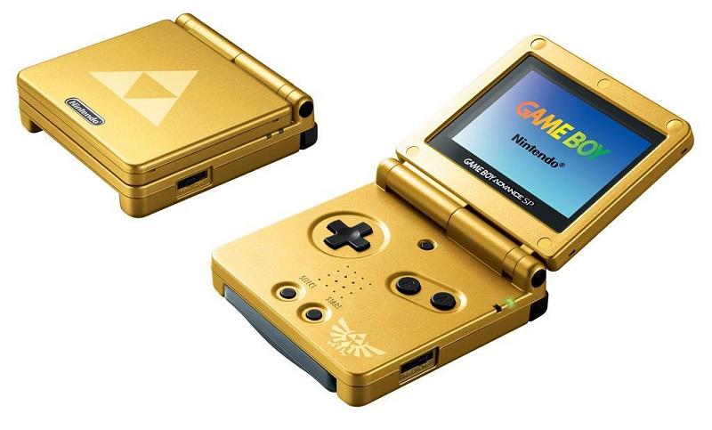 GBA SP Special Edition Packs Unveiled: Zelda Gold and Mario Red News image