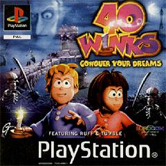 40 Winks: Conquer Your Dreams - PlayStation Cover & Box Art
