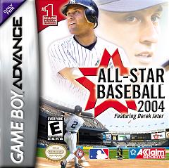 All Star Baseball 2004 - GBA Cover & Box Art