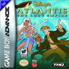 Atlantis: The Lost Empire - GBA Cover & Box Art