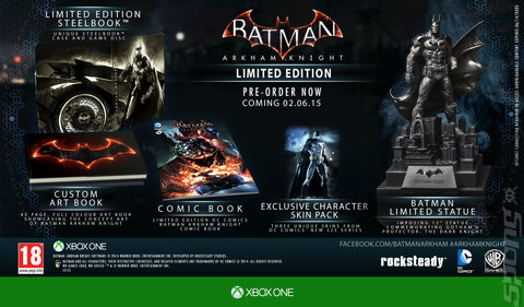 Batman: Arkham Knight - Xbox One Cover & Box Art