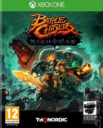 Battle Chasers: Nightwar - Xbox One Cover & Box Art