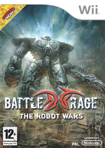 Battle Rage: The Robot Wars - Wii Cover & Box Art