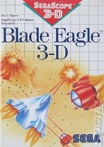 Blade Eagle 3-D - Sega Master System Cover & Box Art