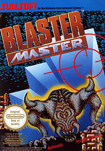 Blaster Master - NES Cover & Box Art