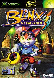 Blinx: The Time Sweeper - Xbox Cover & Box Art