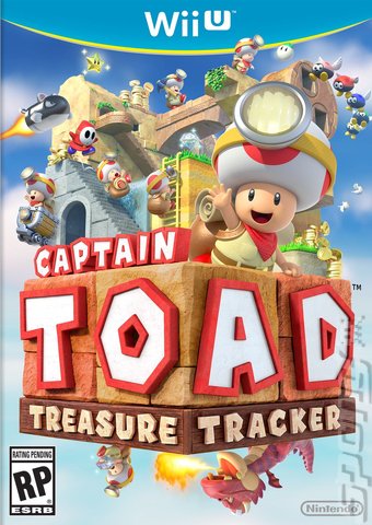 Captain Toad: Treasure Tracker - Wii U Cover & Box Art