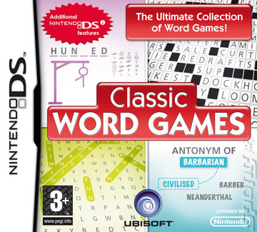 Classic Word Games - DS/DSi Cover & Box Art