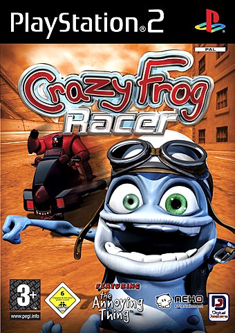 Crazy Frog Racer - PS2 Cover & Box Art