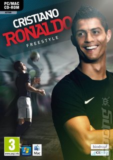 Cristiano Ronaldo on Cristiano Ronaldo Freestyle  Pc  Packaging   Box Artwork