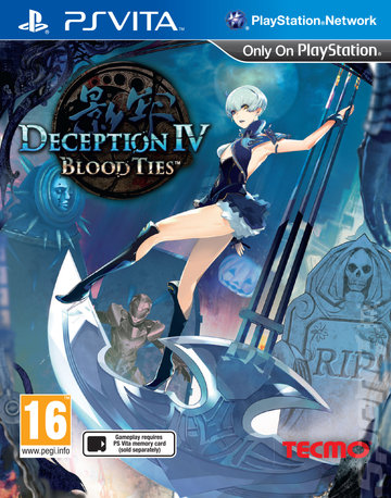 Deception IV: Blood Ties - PSVita Cover & Box Art