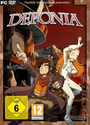 DEPONIA - PC Cover & Box Art