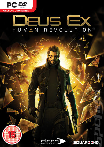 Deus Ex: Human Revolution - PC Cover & Box Art