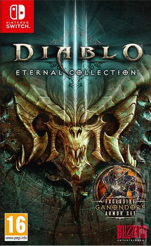 Diablo III: Eternal Collection - Switch Cover & Box Art