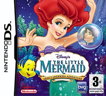 Disney's The Little Mermaid: Ariel's Undersea Adventure - DS/DSi Cover & Box Art