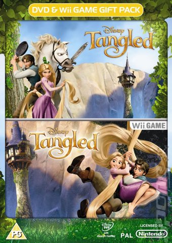 Disney: Tangled - Wii Cover & Box Art