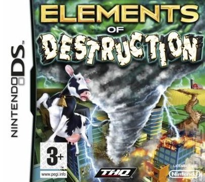 Elements of Destruction - DS/DSi Cover & Box Art