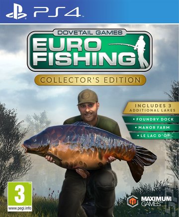 Euro Fishing - PS4 Cover & Box Art
