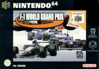 F1 World Grand Prix - N64 Cover & Box Art