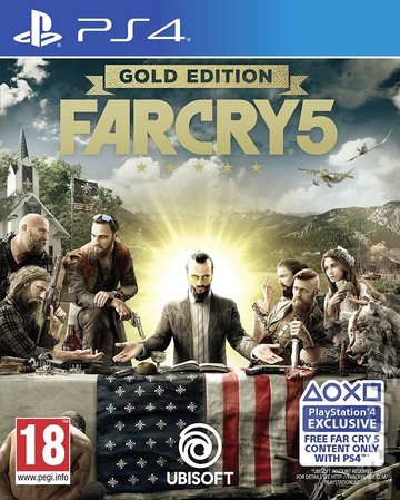 Far Cry 5 - PS4 Cover & Box Art