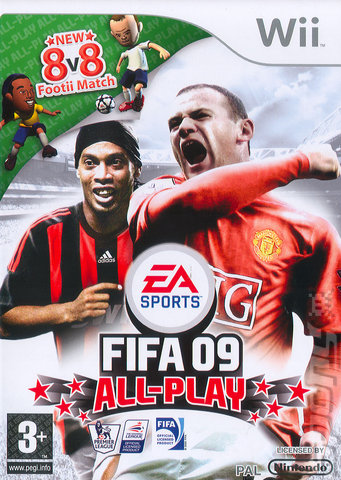 FIFA 09 All-Play - Wii Cover & Box Art