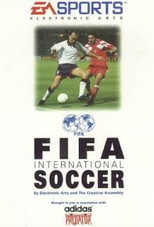 FIFA International Soccer - Amiga Cover & Box Art