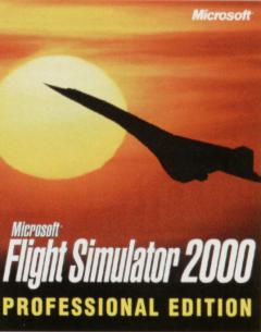 Microsoft Flight Simulator 2000 Pro - PC Cover & Box Art