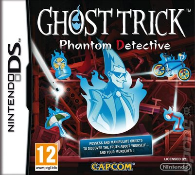 Ghost Trick: Phantom Detective - DS/DSi Cover & Box Art