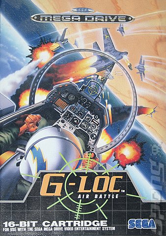 G-Loc: Air Battle - Sega Megadrive Cover & Box Art