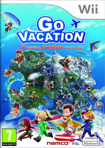 Go Vacation - Wii Cover & Box Art