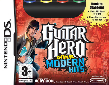 Guitar Hero: On Tour: Modern Hits - DS/DSi Cover & Box Art