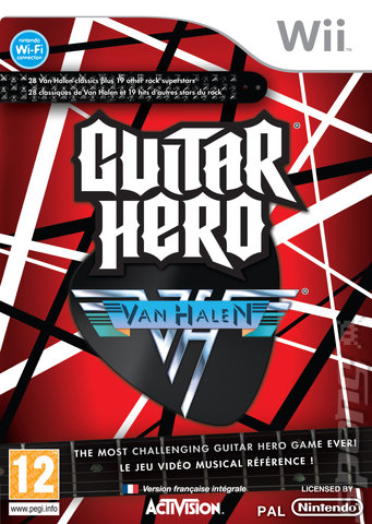Guitar Hero Van Halen - Wii Cover & Box Art
