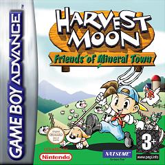 Harvest Moon: Friends of Mineral Town - GBA Cover & Box Art
