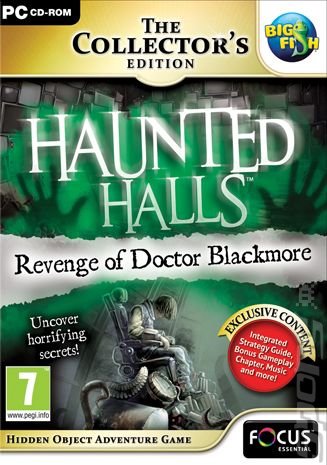 Haunted Halls: Revenge of Doctor Blackmore Collector's Edition - PC Cover & Box Art