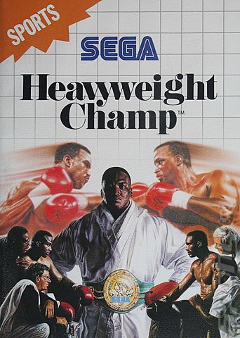 Heavyweight Champ - Sega Master System Cover & Box Art