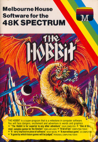 Hobbit, The - Spectrum 48K Cover & Box Art