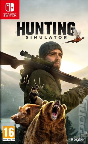 Hunting Simulator - Switch Cover & Box Art