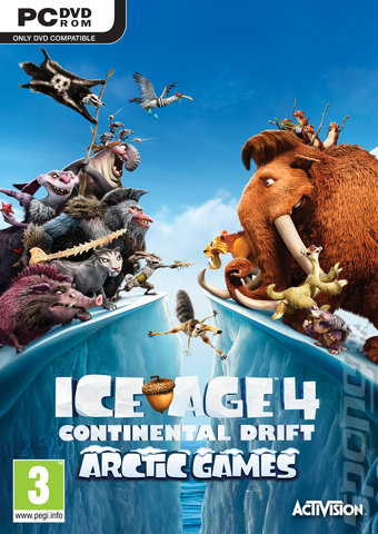 Games on Box Art  Ice Age 4  Continental Drift  Arctic Games   Pc  1 Of 1