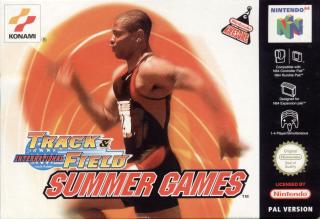 International Track and Field - Summer Games - N64 Cover & Box Art