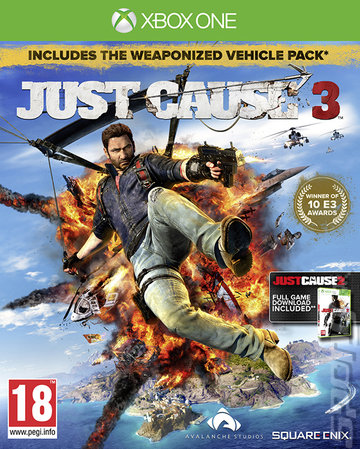 Just Cause 3 - Xbox One Cover & Box Art