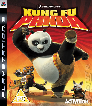 Kung Fu Panda - PS3 Cover & Box Art