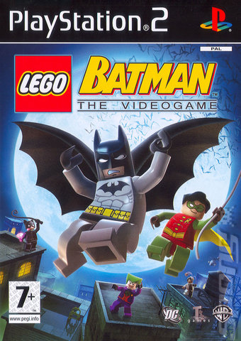 LEGO Batman: The Videogame - PS2 Cover & Box Art