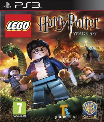 LEGO Harry Potter: Years 5-7 - PS3 Cover & Box Art