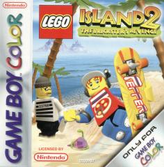 Lego Island 2 - Game Boy Color Cover & Box Art