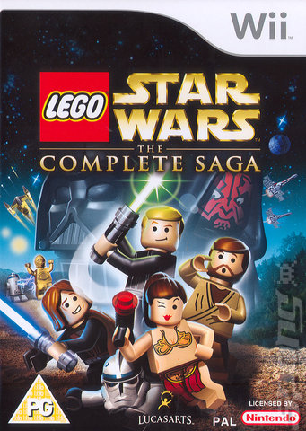LEGO Star Wars: The Complete Saga - Wii Cover & Box Art